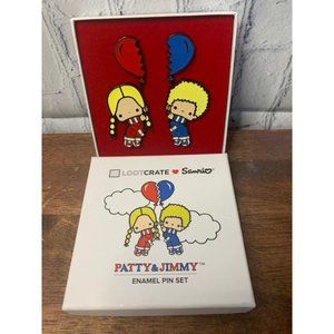 Sanrio Patty Jimmy Enamel Pin Set RETIRED EXCLUSIVE Couple